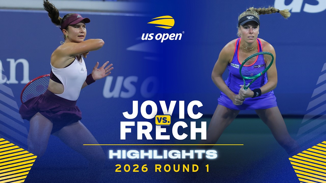 Iva Jovic vs. Magdalena Frech Highlights | 2026 US Open Round 1