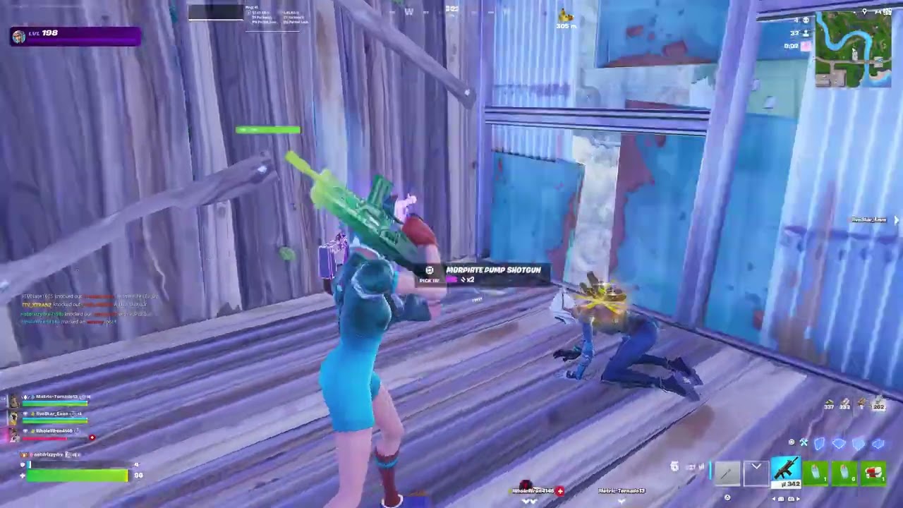 Playing Fortnite ranked reload