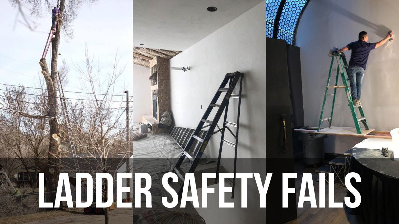 50 of the Most Extreme Ladder Safety Fails - Volume 1