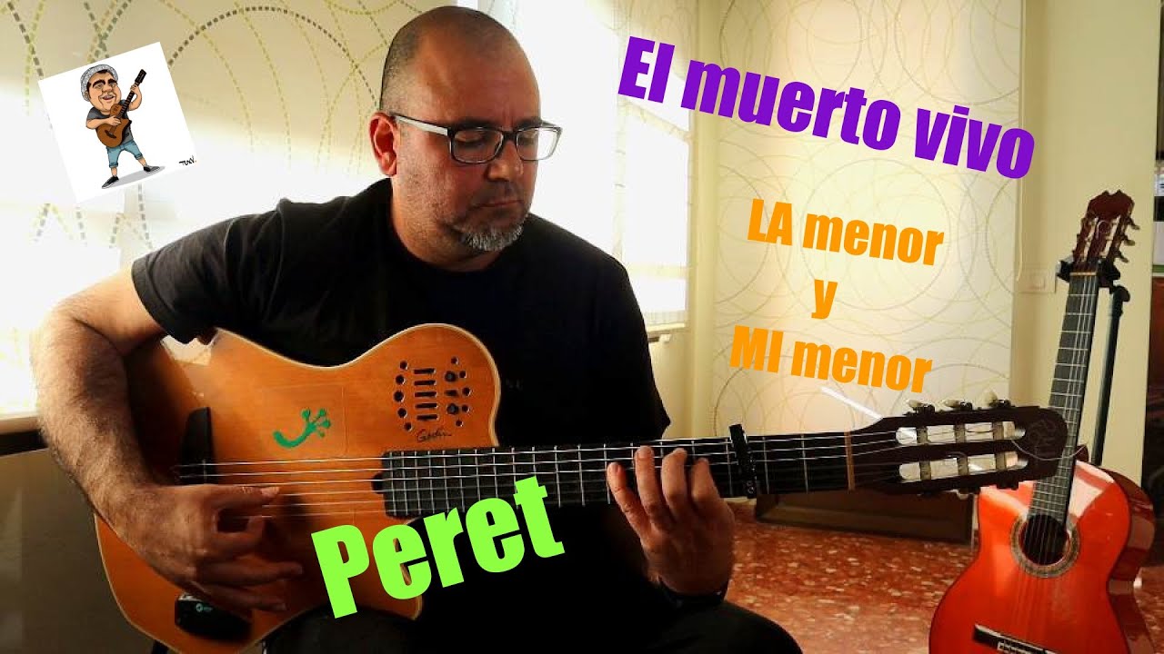Cómo tocar EL MUERTO VIVO | Guitarra | PERET | 3 acordes | TUTORIAL fácil