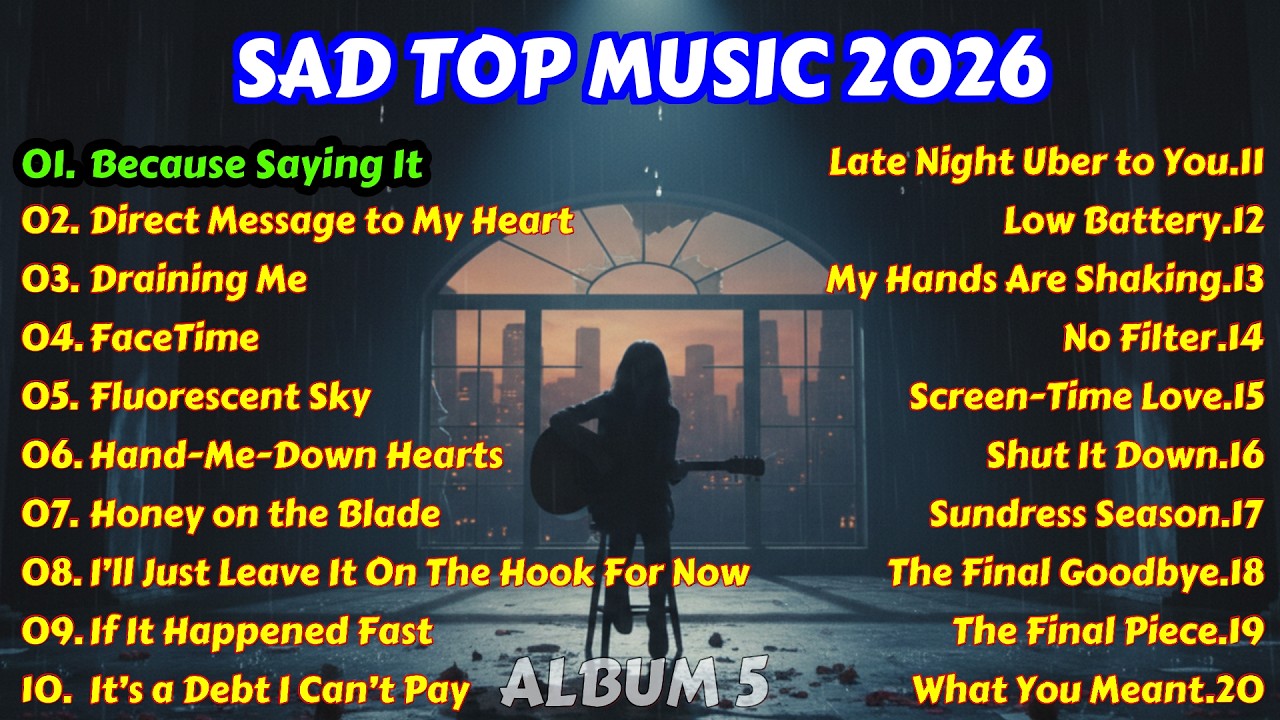 Beautiful & Emotional Sad Songs 2026 | Soothing Instrumental Melodies | Peace