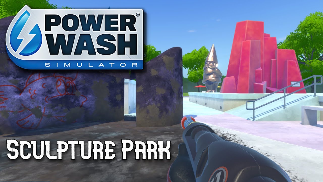Sculpture Park || PowerWash Simulator