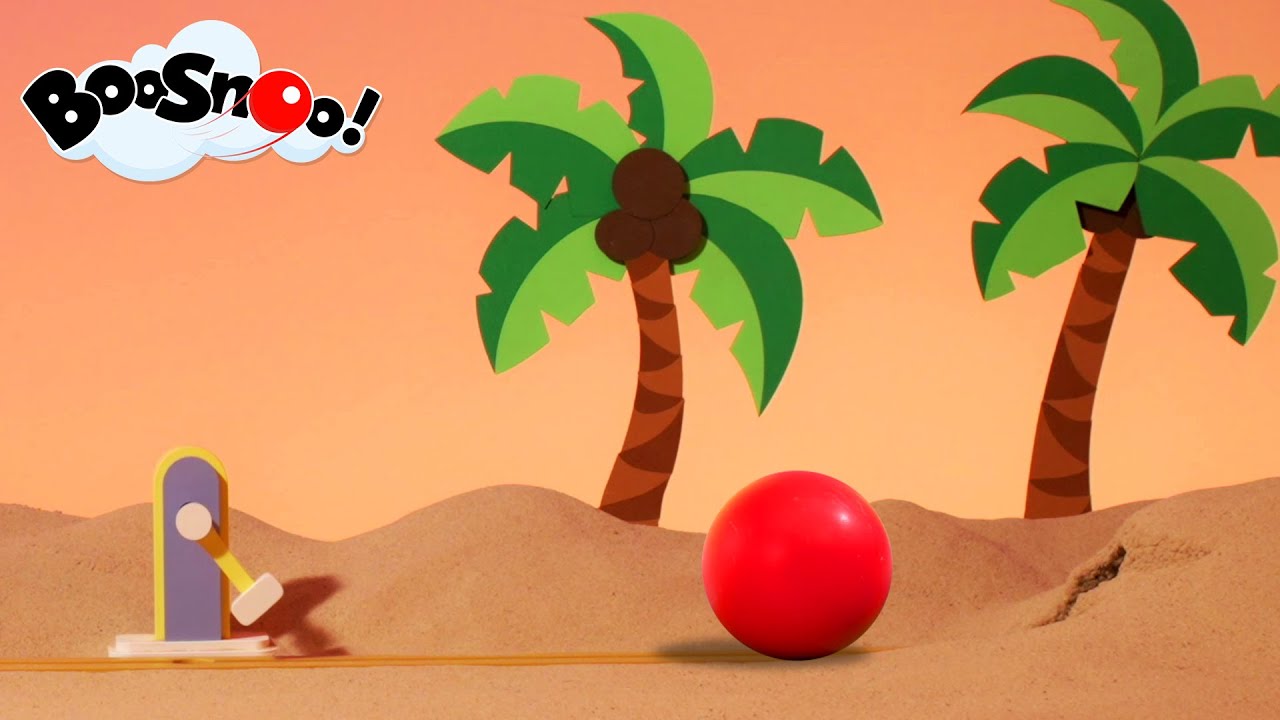 Rolling Through the Sand with BooSnoo! 🌀Summer Fun 🌞 | Calming Sensory Music