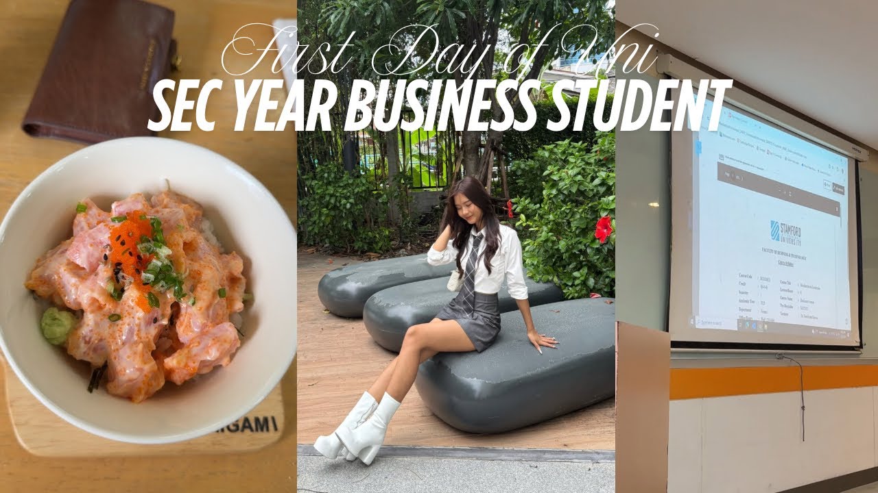 First Day of Uni | Burmese Second Year Business Student at Stamford University bangkok