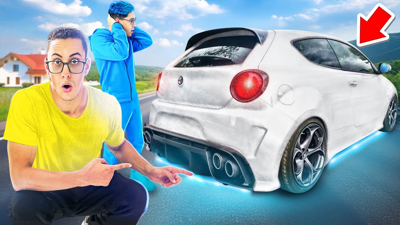 CUSTOMIZZO L'AUTO di TEKNOYD a sua INSAPUTA😂