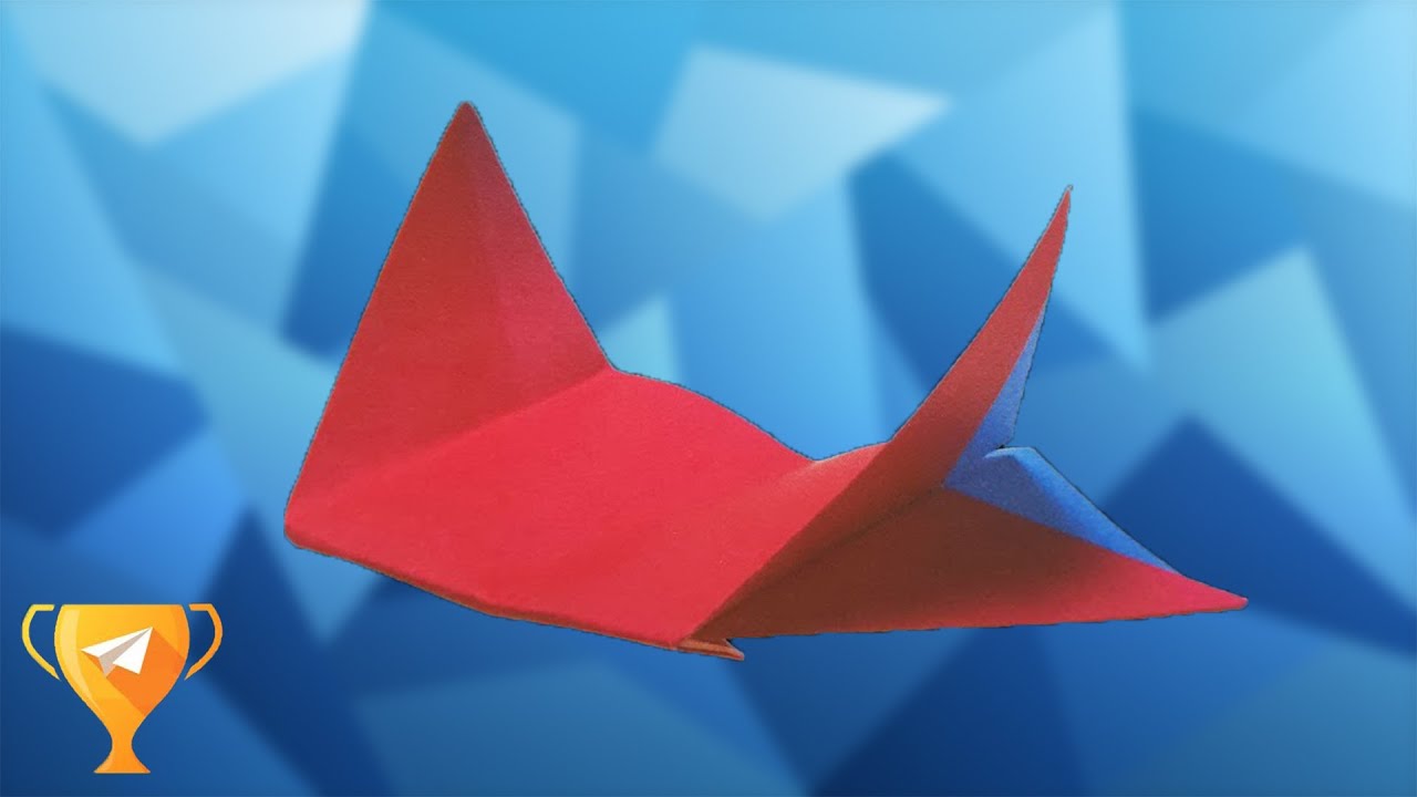 How to make a Cool Paper Airplane - Origami El Diablo