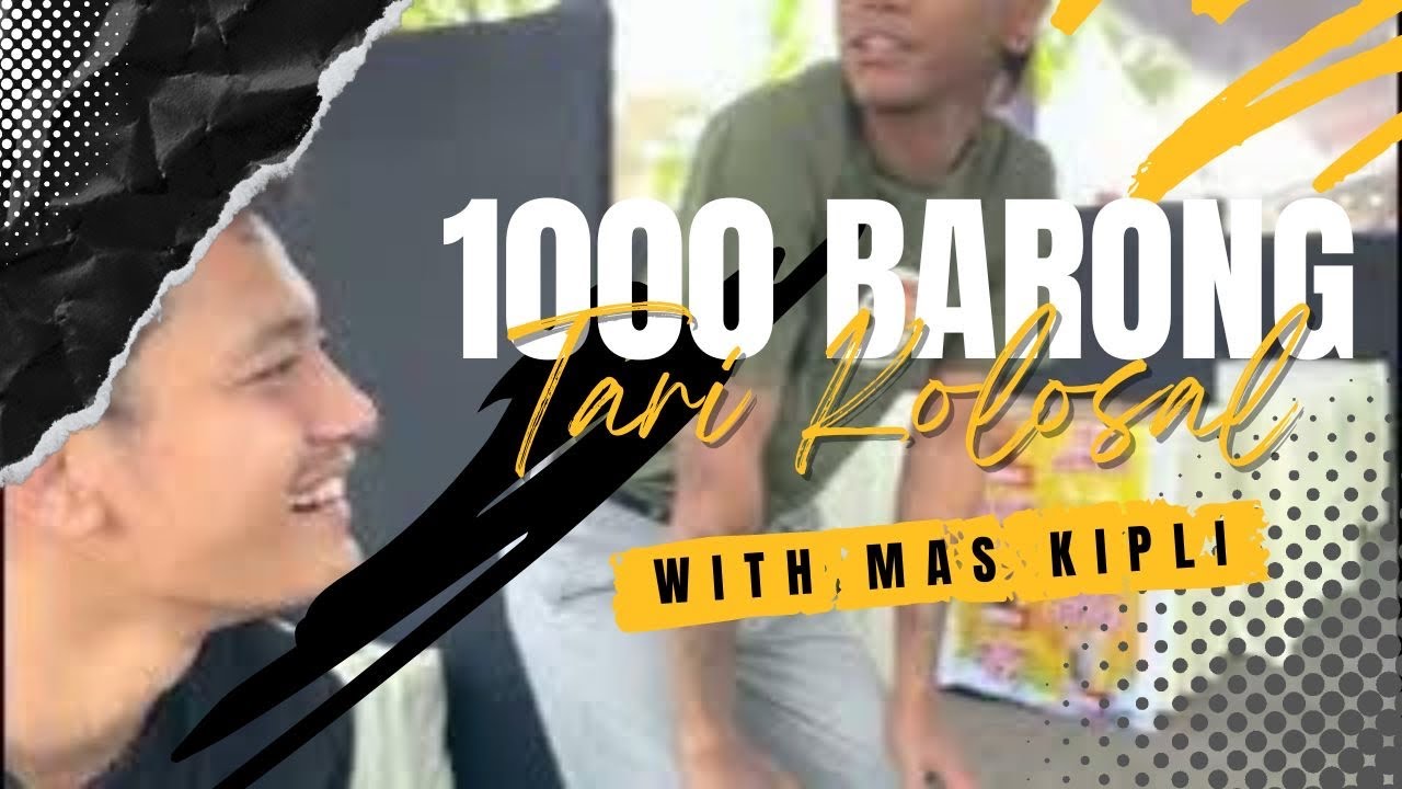 1000 BARONG TARI KOLOSAL niat mau nonton tapi…..? || SELAMAT HARI JADI KE-1219 KEDIRI || KIYOMI VLOG