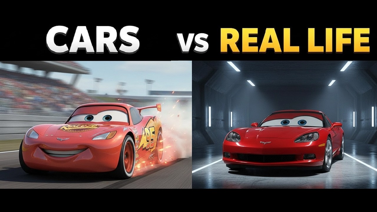Cars Characters In Real Life Comparison
