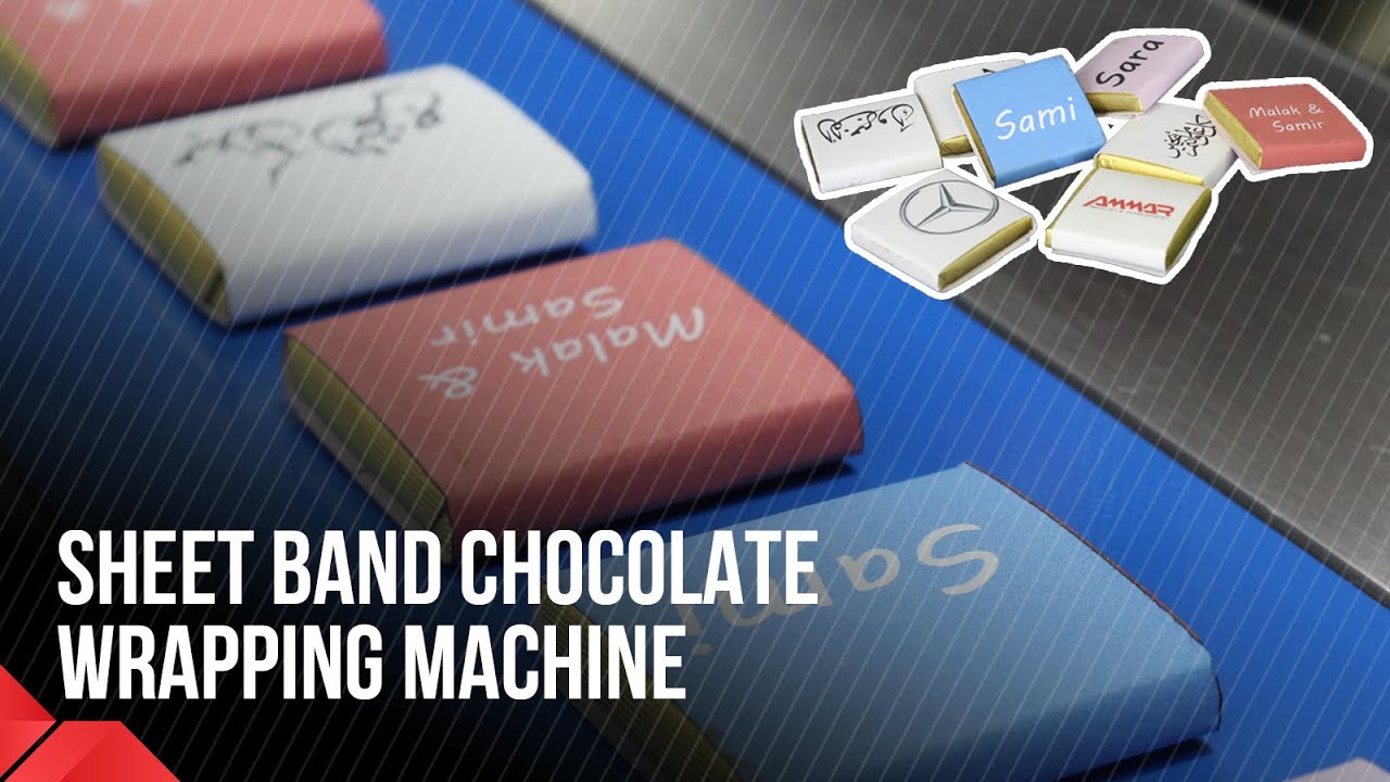 Sheet band chocolate wrapping machine (WCH200BS)