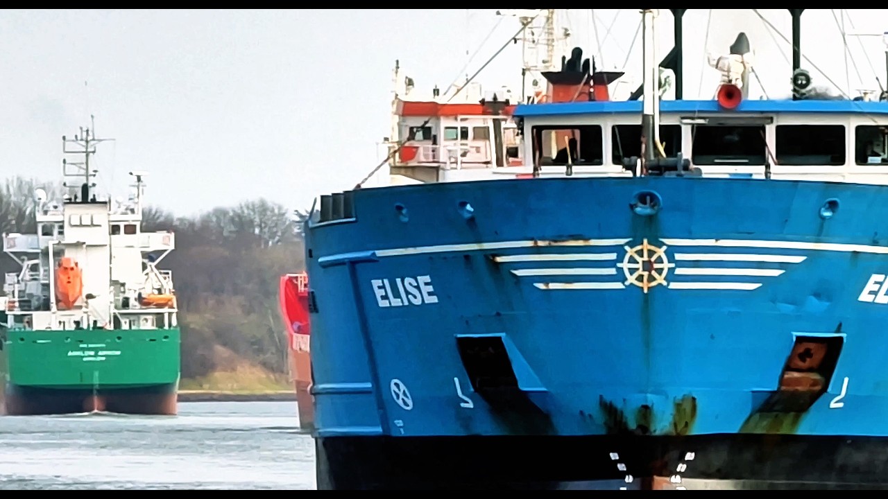 Groß. Größer. Wirklich groß – Shipspotting am Nord-Ostsee-Kanal (Kiel Canal)