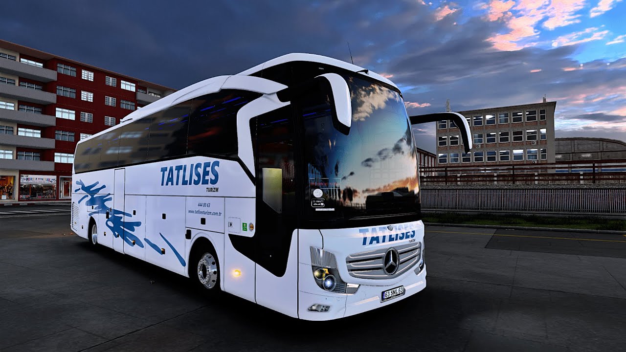 Tatlıses Turizm | Şanlıurfa-Hatay Seferi | Travego 16 SHD v2 | ETS2 1.47 Mods #g29 #bus #oyunzamanı