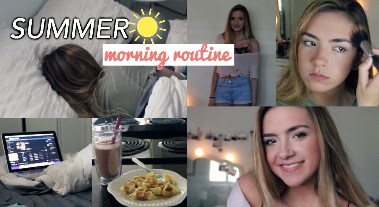 My Summer Morning Routine 2015!