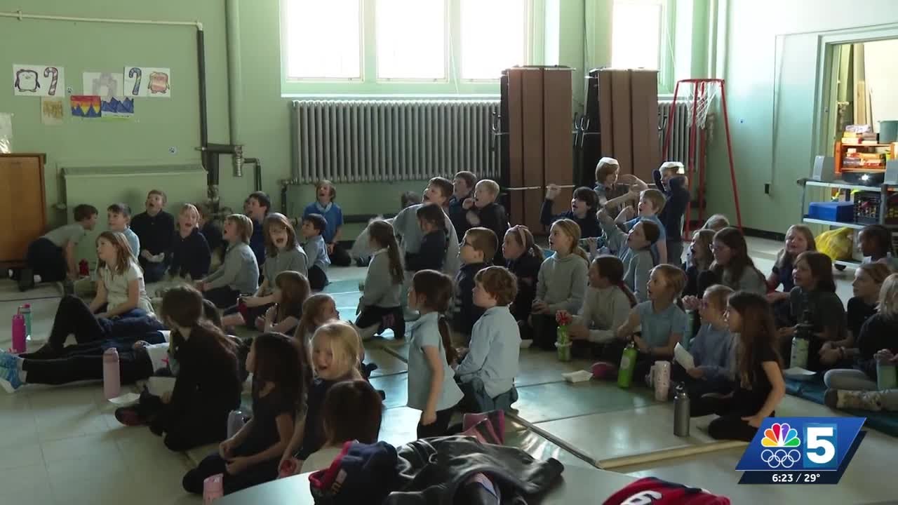 St. Bernard's School hosts watch party as Team USA women's hockey captures gold