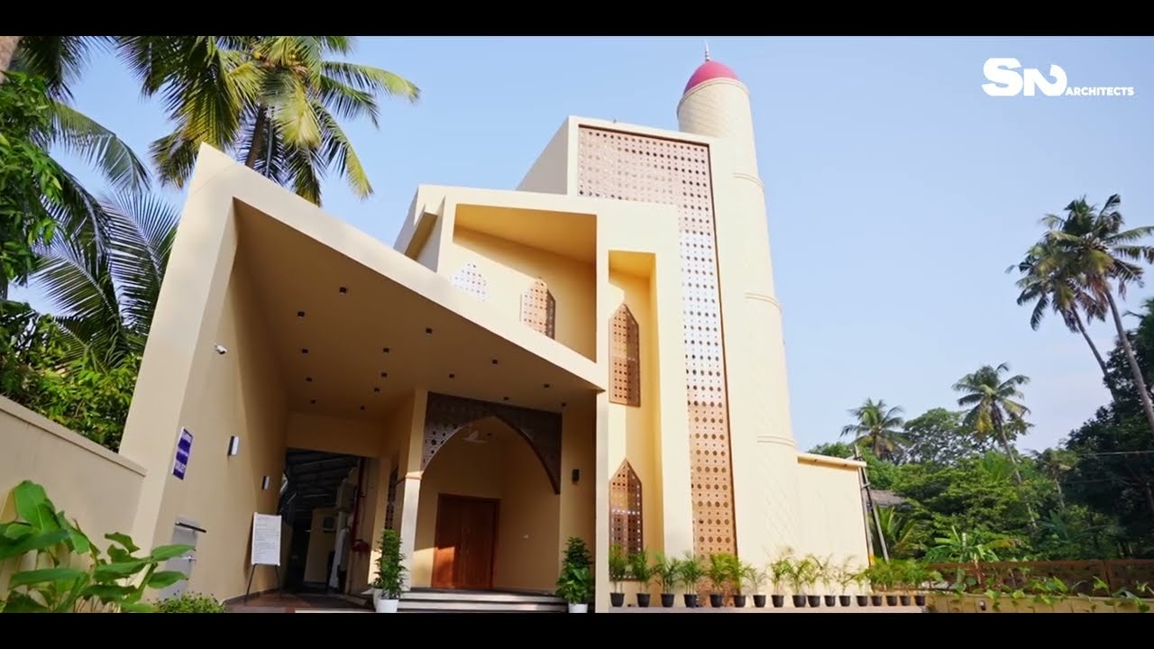 Salafi Masjid Design | 5500 sq.ft Minimalist Mosque in Thozhiyoor, Thrissur | S2 Architects