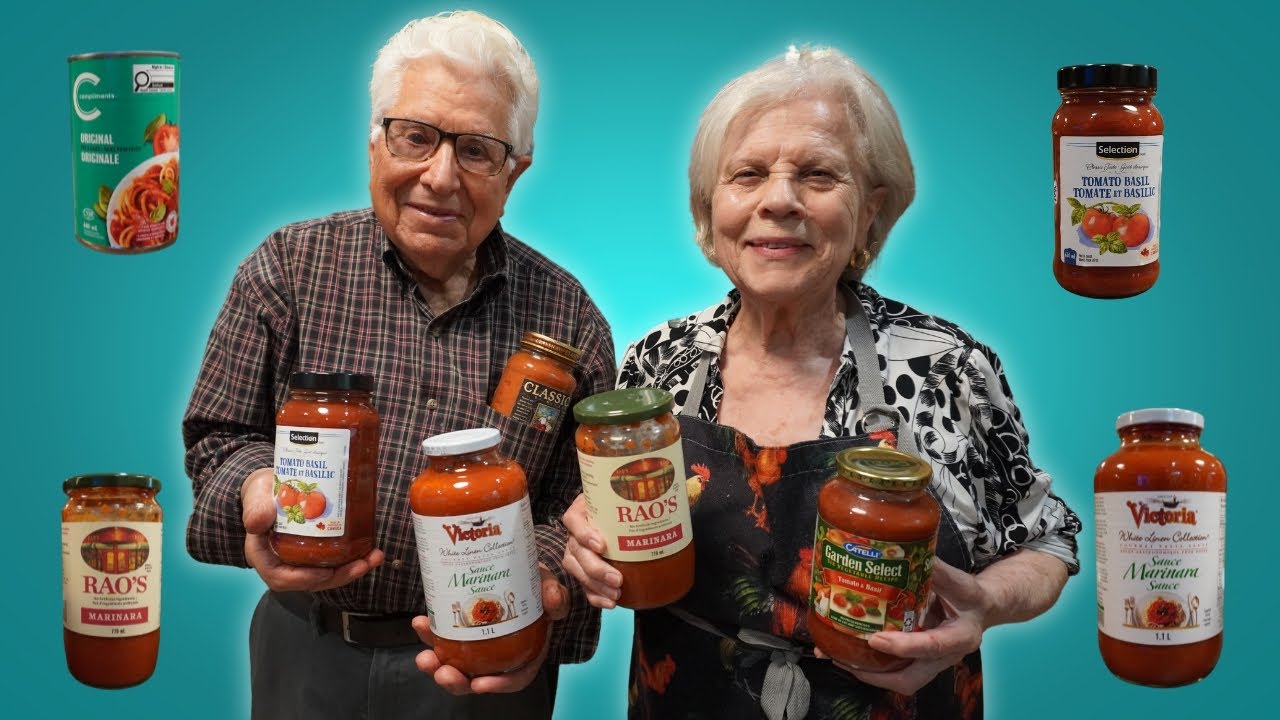 Italian Grandparents Find The Best Grocery Store Pasta Sauce