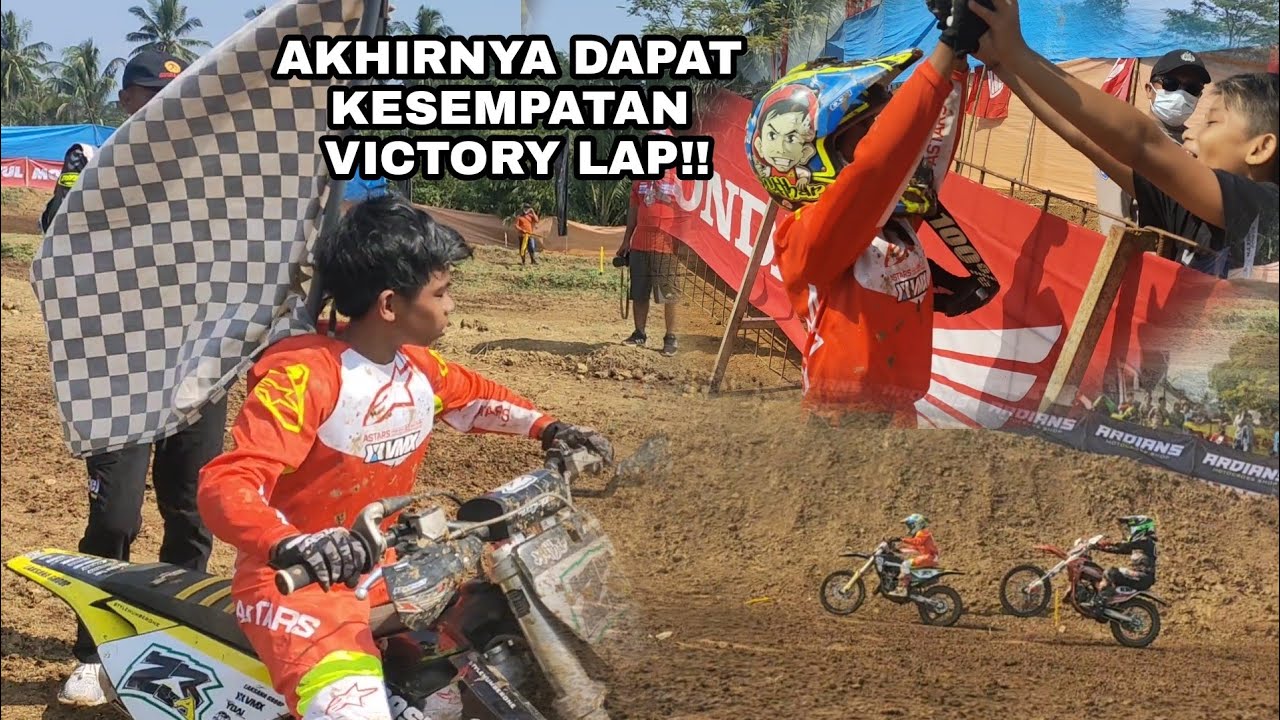 M ATHAR BIKIN PANIK SEMUA DI KELAS 85CC MOTO 2!!! | BANYAK PESERTA JATUH
