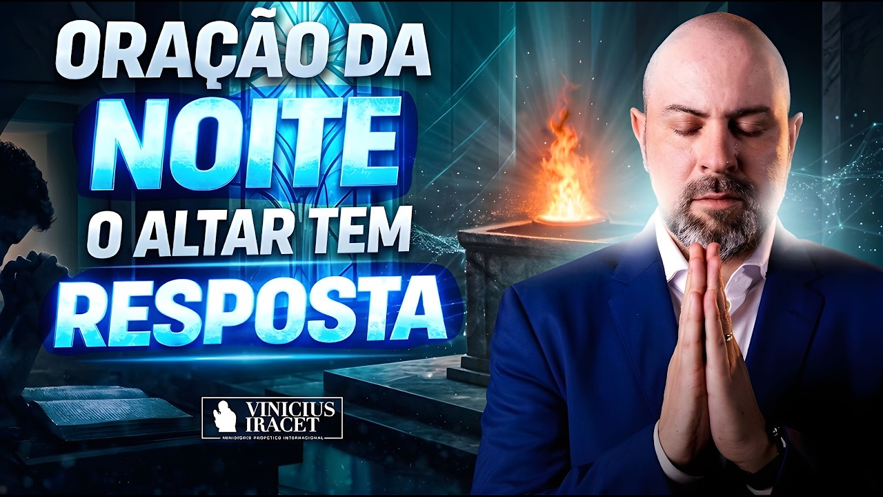 ORAÇÃO DA NOITE 4 DE MARÇO - O ALTAR TEM RESPOSTA - SALMO 3 |  Vinicius Iracet⁩