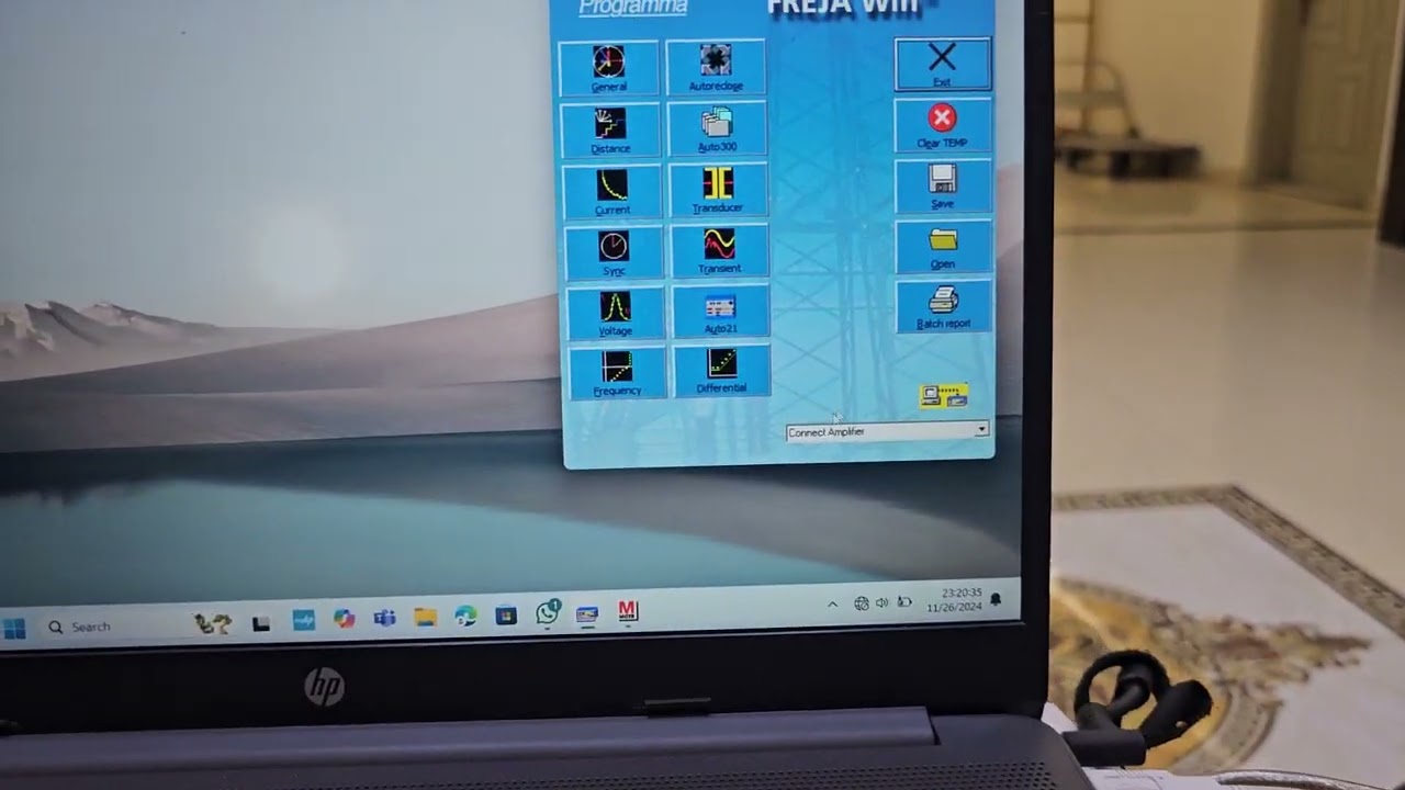 MGTR GPS connected with Freja300 for end to end test