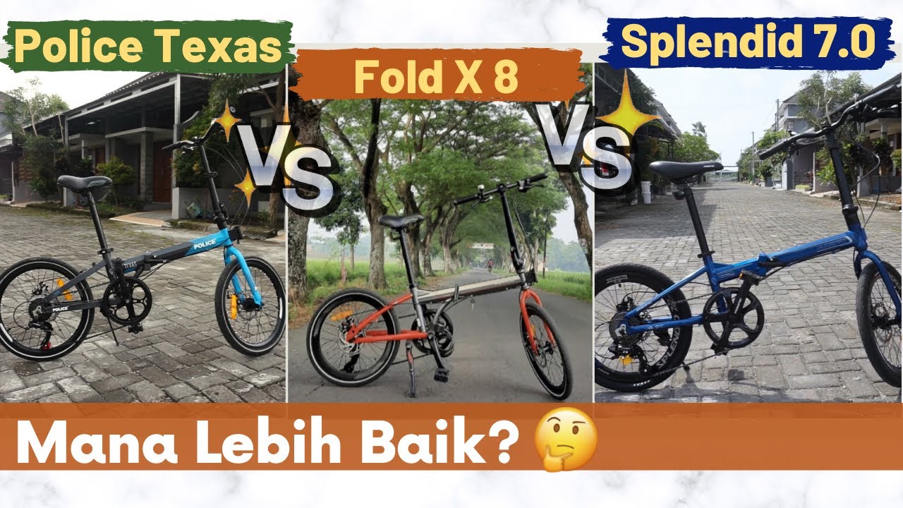Police Texas VS Foldx 8 VS Pacific Splendid 7.0 - Mana yang Lebih Baik?