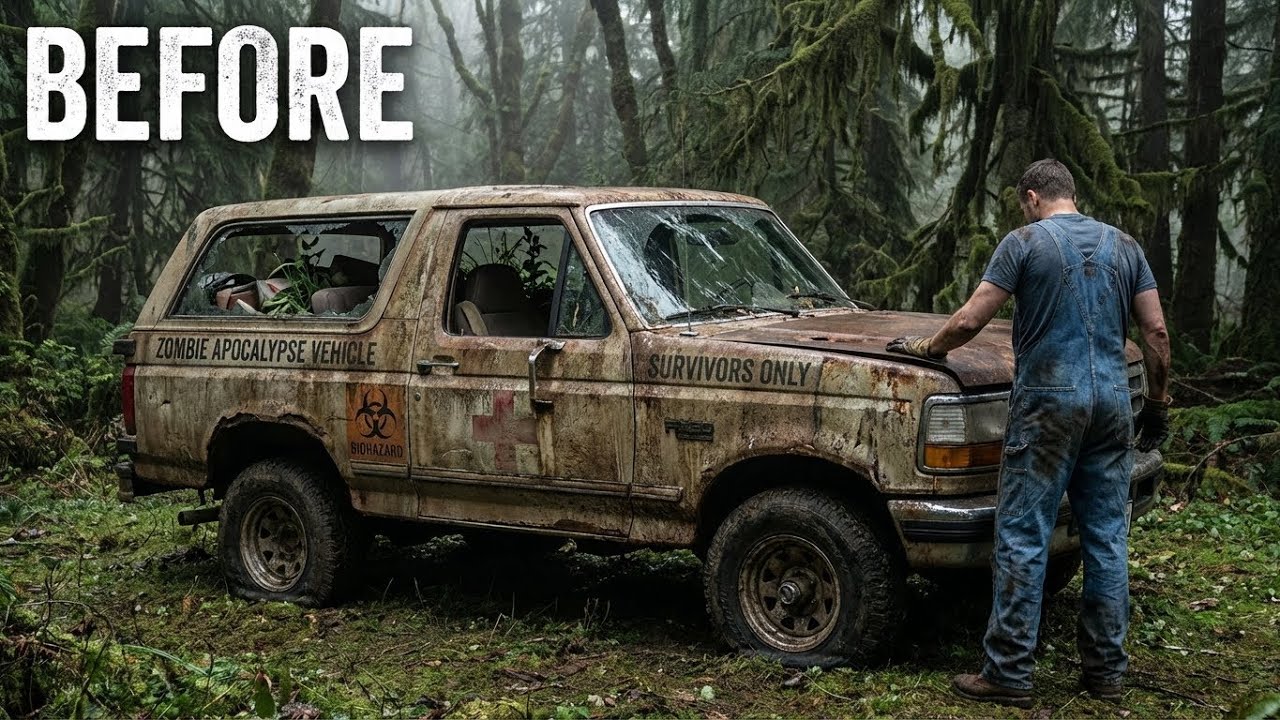 Zombie Apocalypse Vehicle 😱 Rusted Beast Turned Survival Machine