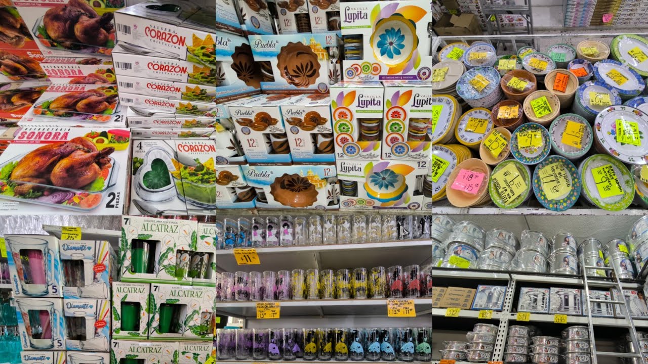 😱ARTÍCULOS DE COCINA, VAJILLAS, VASOS, COPAS y  Más a  Precios INCREIBLES 