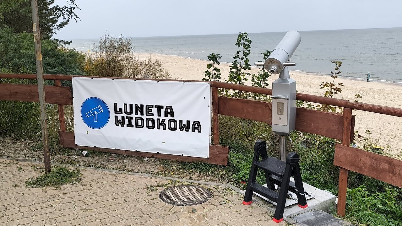 🌊 Plaża w Stegnie i Bulwar Radiowej Jedynki – idealne miejsce na jesienny spacer!