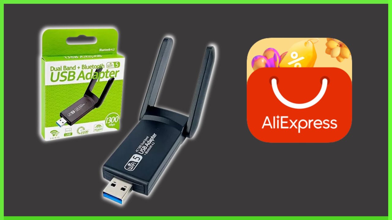 ADAPTADOR DE REDE WIRELESS AC1300 DUAL BAND DO ALIEXPRESS PRESTA?