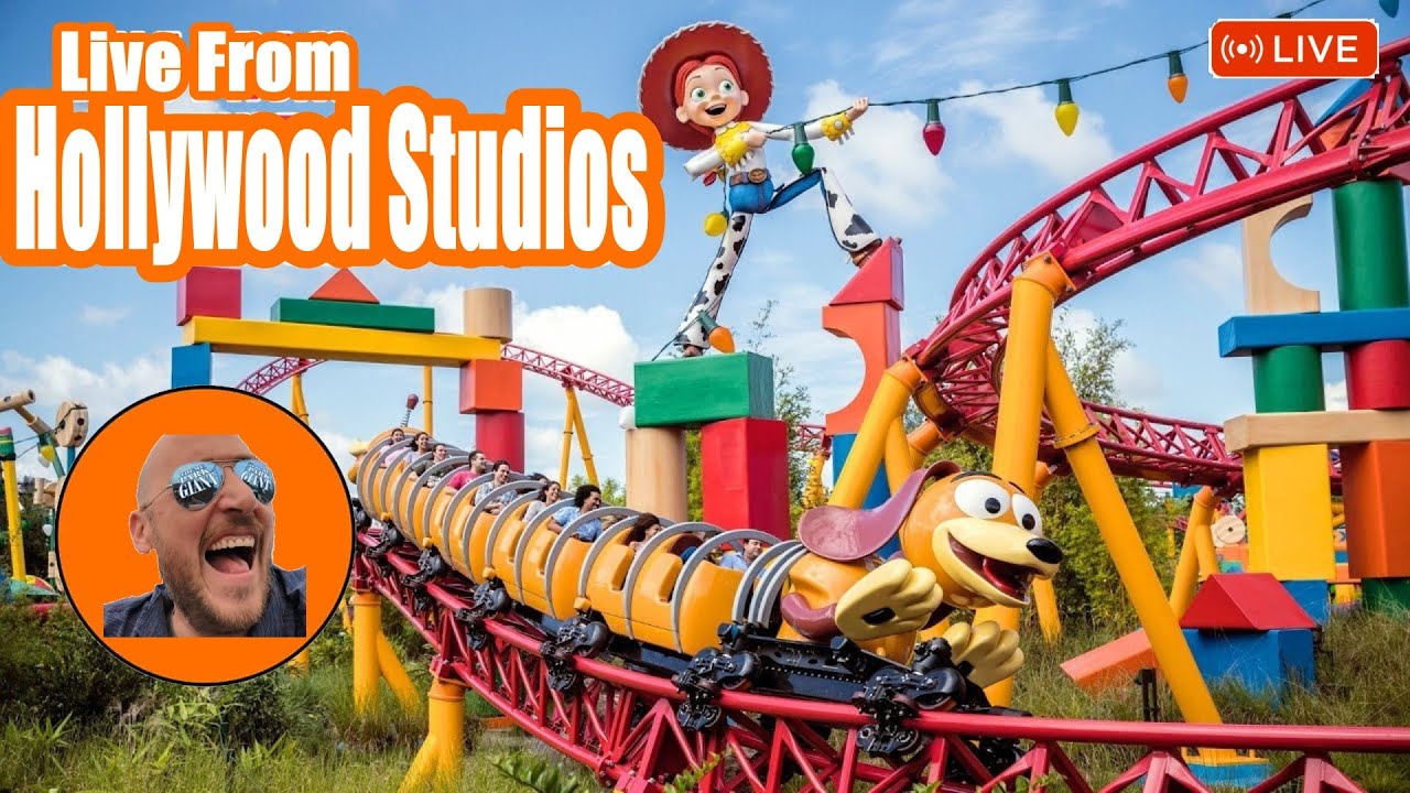 🔴 LIVE Hollywood Studios Thursday - Slinky Dog Dash, Star Wars & Tower of Terror!