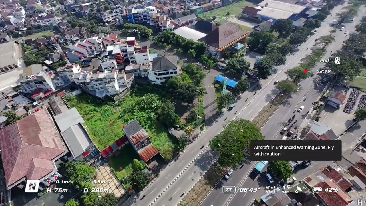 ​Drone View: Lotte Grosir & Jalan Samsat Bandung