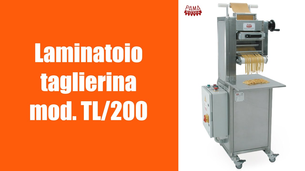 Laminatoio taglierina pasta fresca per pastifici mod. TL/200