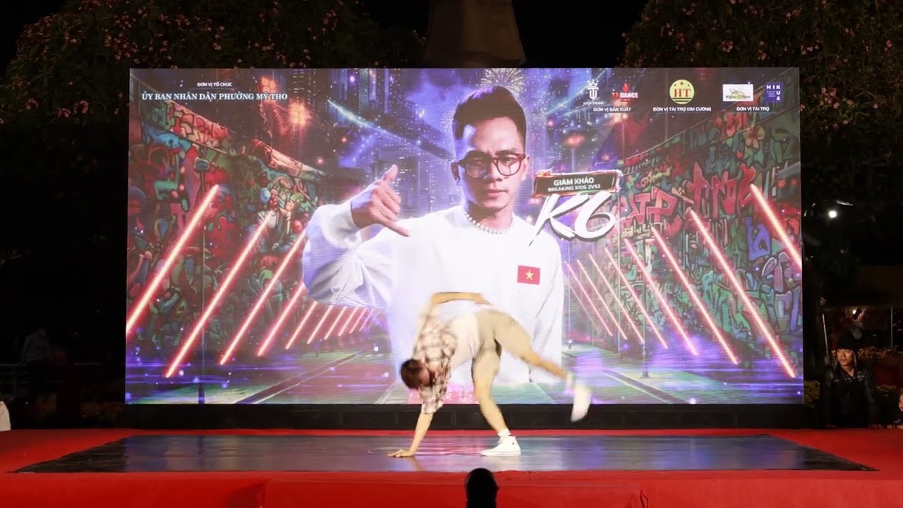 Bboy K6 Judge Show tại My Tho Spring Dance Fest 2026