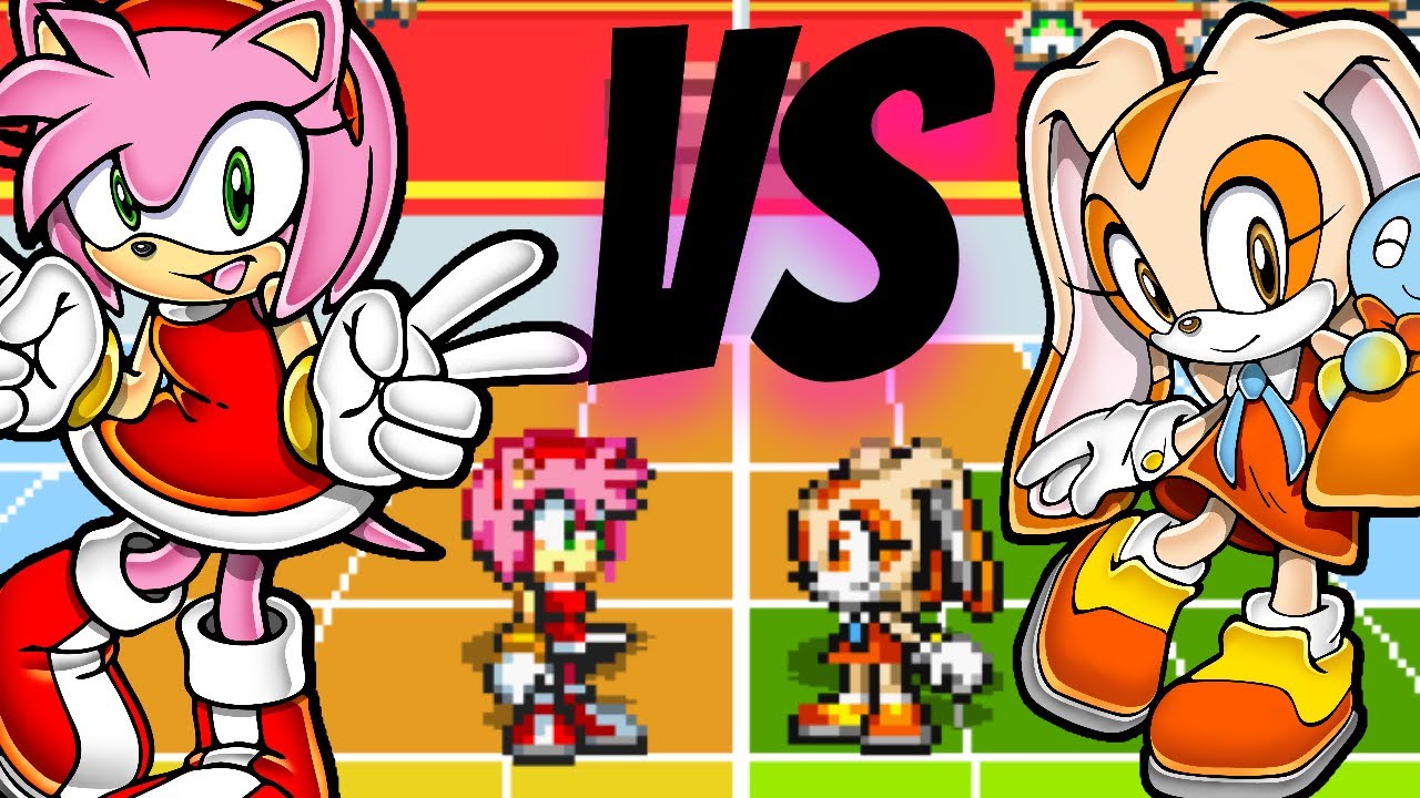 Amy Rose Vs Cream - MUGEN