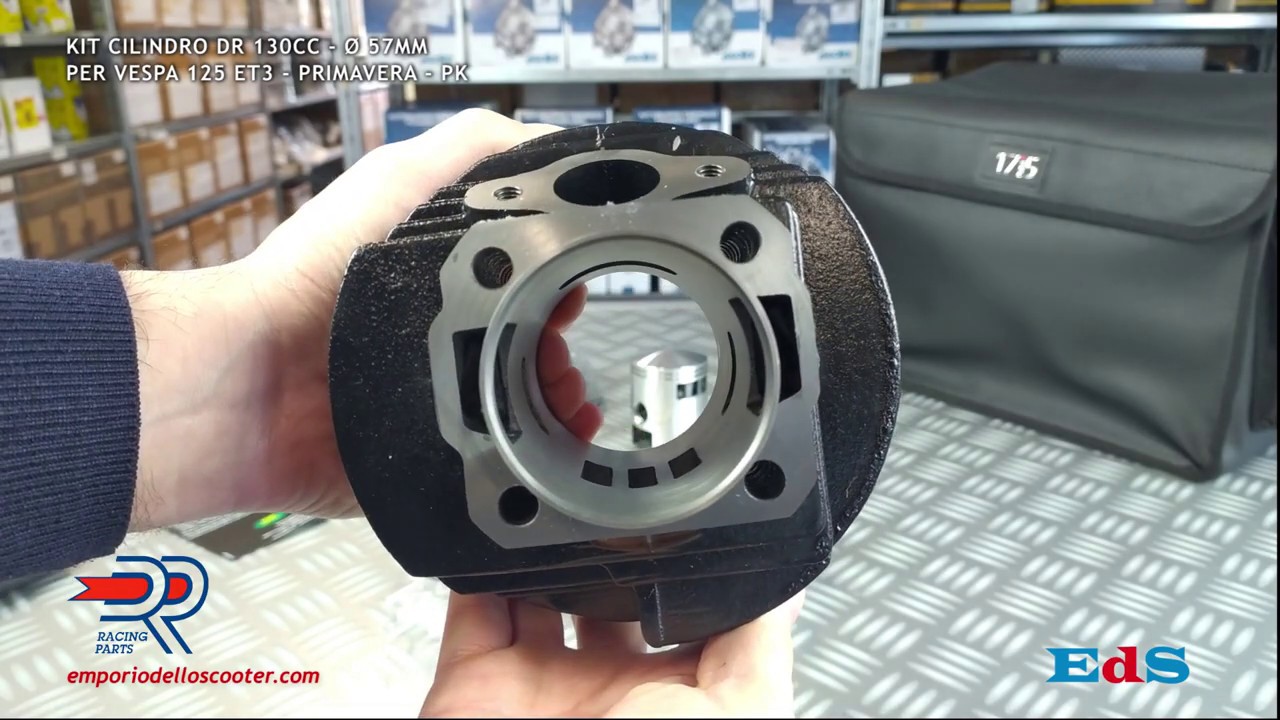 DR Unboxing | Gruppo termico 130cc d.57 Vespa Et3, Primavera, PK -  KT00015