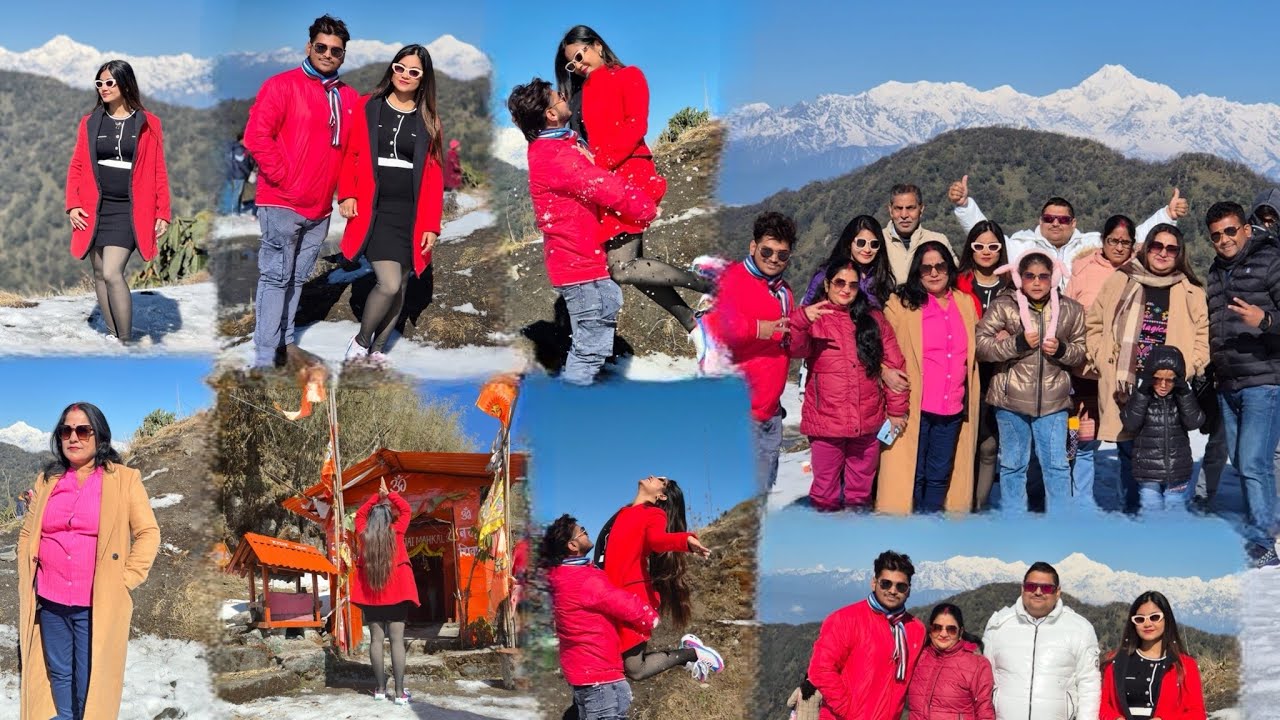 সাগ্নিক রা জীবনে প্রথম এতো বরফ দেখে খুশি তে পাগল হয়ে গেছিলো 🤪❤️