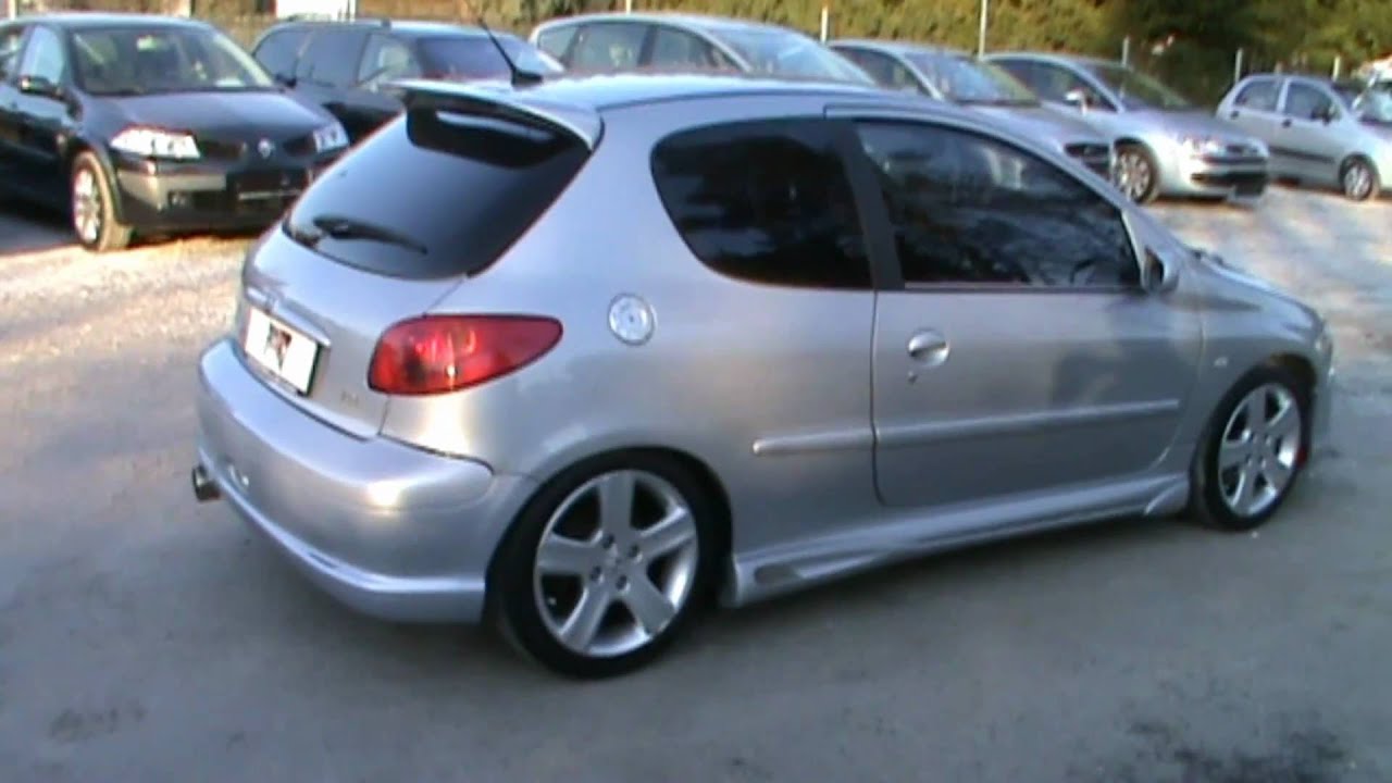2003 Peugeot 206 tuned body kit Review,Start Up, Engine, and In Depth Tour