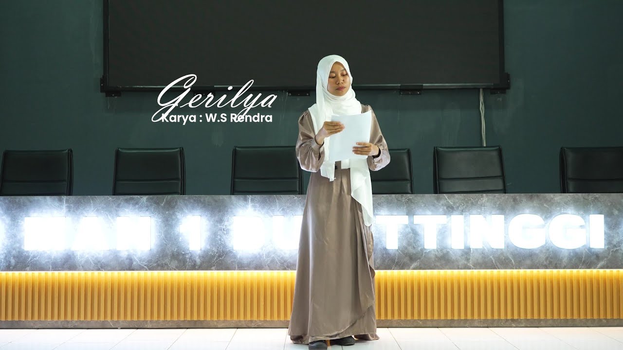 RESA MAI LINRA - Lomba Baca Puisi Tingkat Internasional 2024 | Dies-natalis Universitas Pekalongan