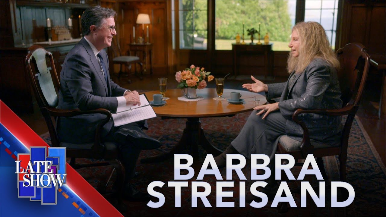 James Brolin, Rose Petals, and Cloning the Dog - Barbra Streisand Talks to Stephen Colbert (Part …