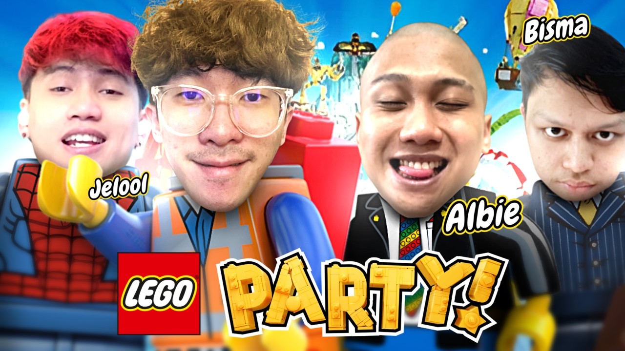 AKU DAN TEMANKU BERMAIN GAME ADICK ADICK - LEGO PARTY