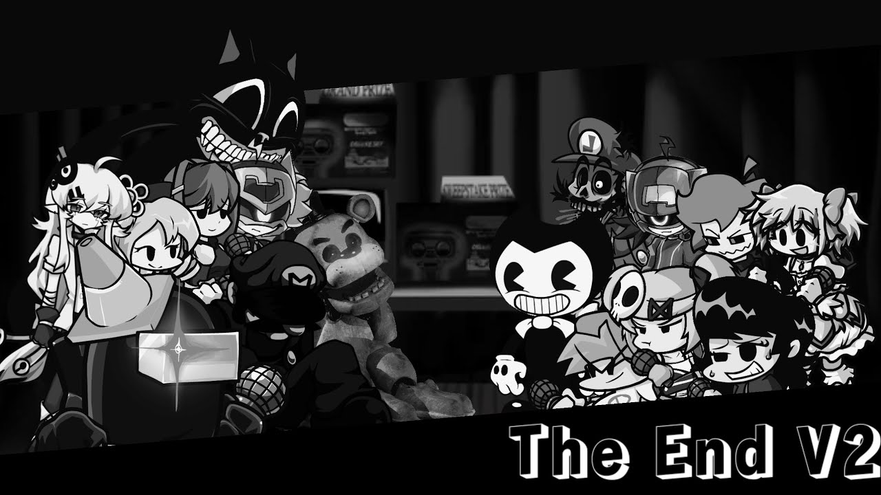 FNF BETADCIU: The End V2 But everyone sings it