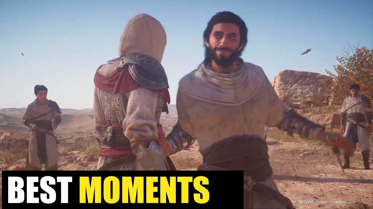 Roshan And Basim BEST MOMENTS - Assassins Creed Mirage