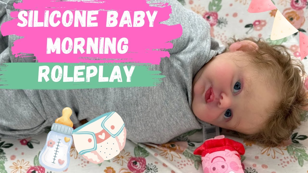 Silicone Baby and Reborn Toddler Pippa | Morning RolePlay🦄🍼 #reborn #siliconebaby #thedollsarentreal
