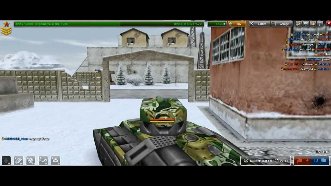 Tanki Online THE_TURK Танки Онлайн  SMOKY(смоки) - флаг !!!