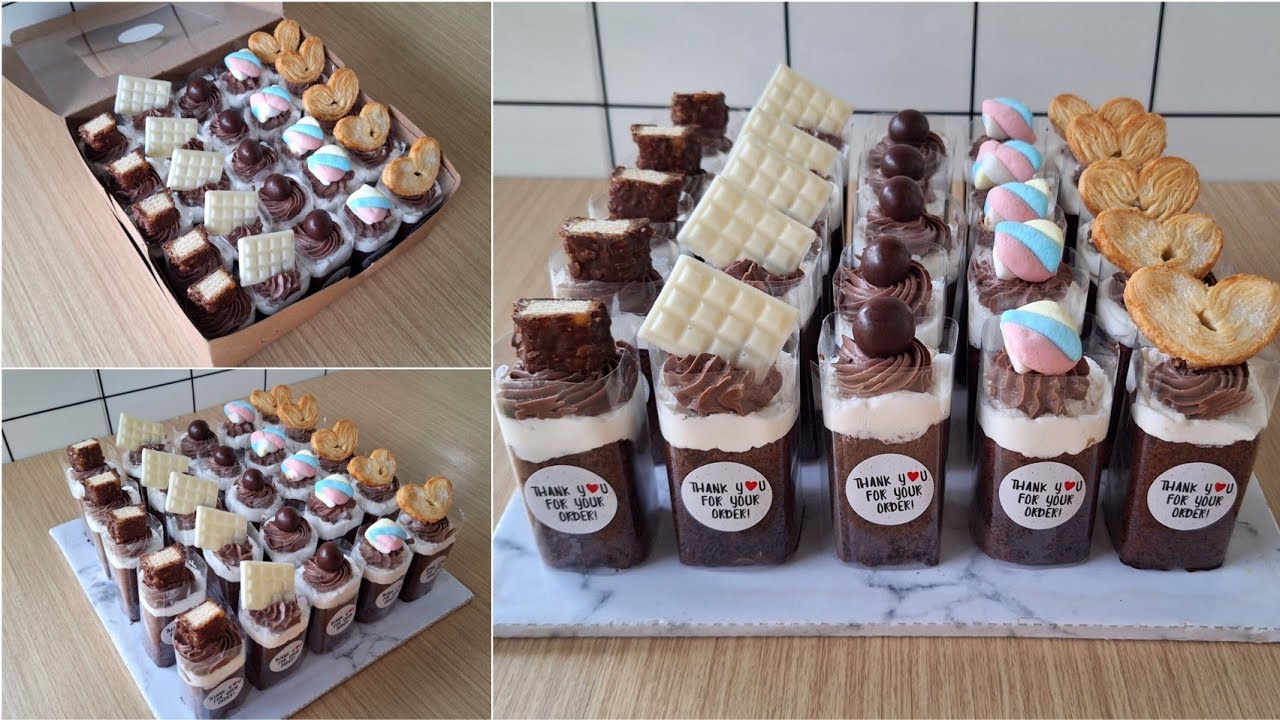 2 BUTIR TELUR JADI 25 BROWNIES MINI CAKE THAILAND.. JUAL Rp.2000an LUDES DALAM SEKEJAP