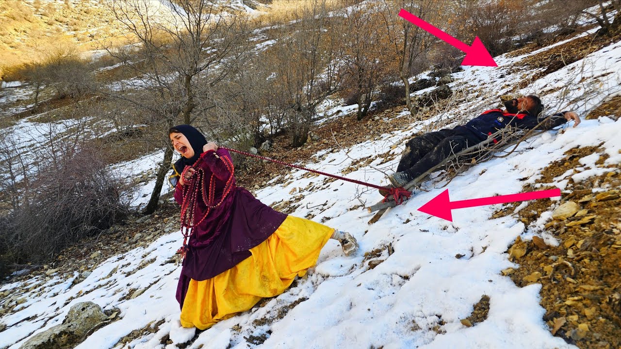 After Saving His Life, She Carries the Injured Man Down the Mountain Alone”