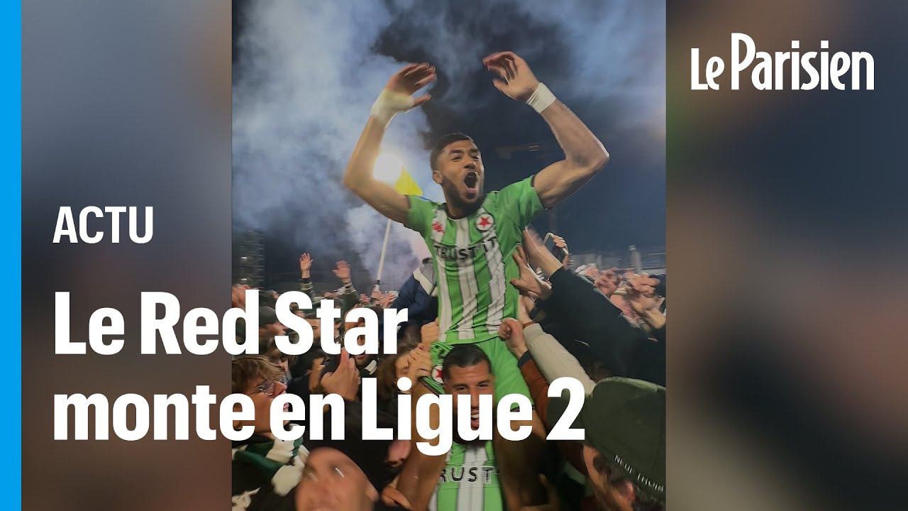 « Ici c'est le vrai foot » : la grande fête des supporters du Red Star pour la montée en Ligue 2