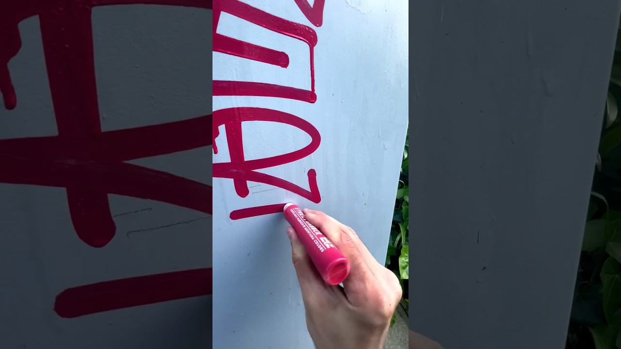 How to tag #graffiti #tagging
