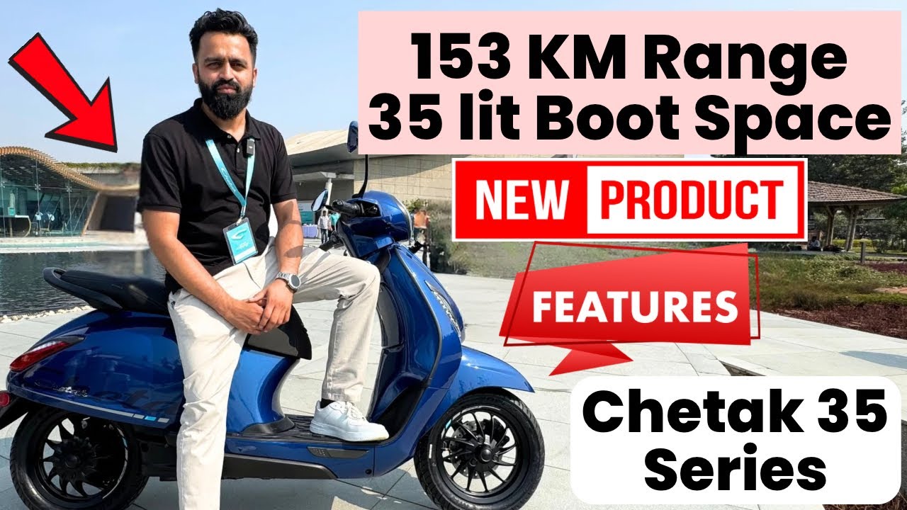 153 KM Range New Bajaj Chetak 3501 Vs 3502 | Best Electric Scooter in India | PVJ Educational