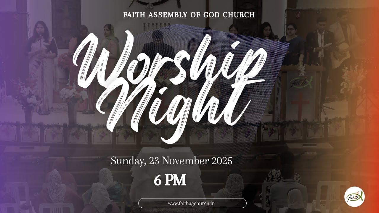 Worship Night | Sunday, 23 November 2025 | 6 PM