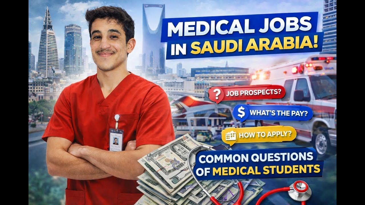 “Saudi Arabia Medical Jobs: Complete Guide for Students & Fresh Graduates”