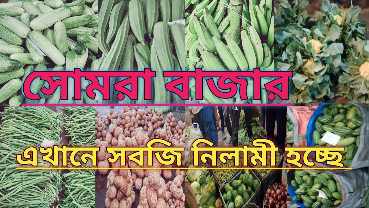 Somra bazar wholesale vegetable market। সোমরা বাজার সবজির দাম কেমন আর কি ভাবে বিক্রি হচ্ছে দেখুন।